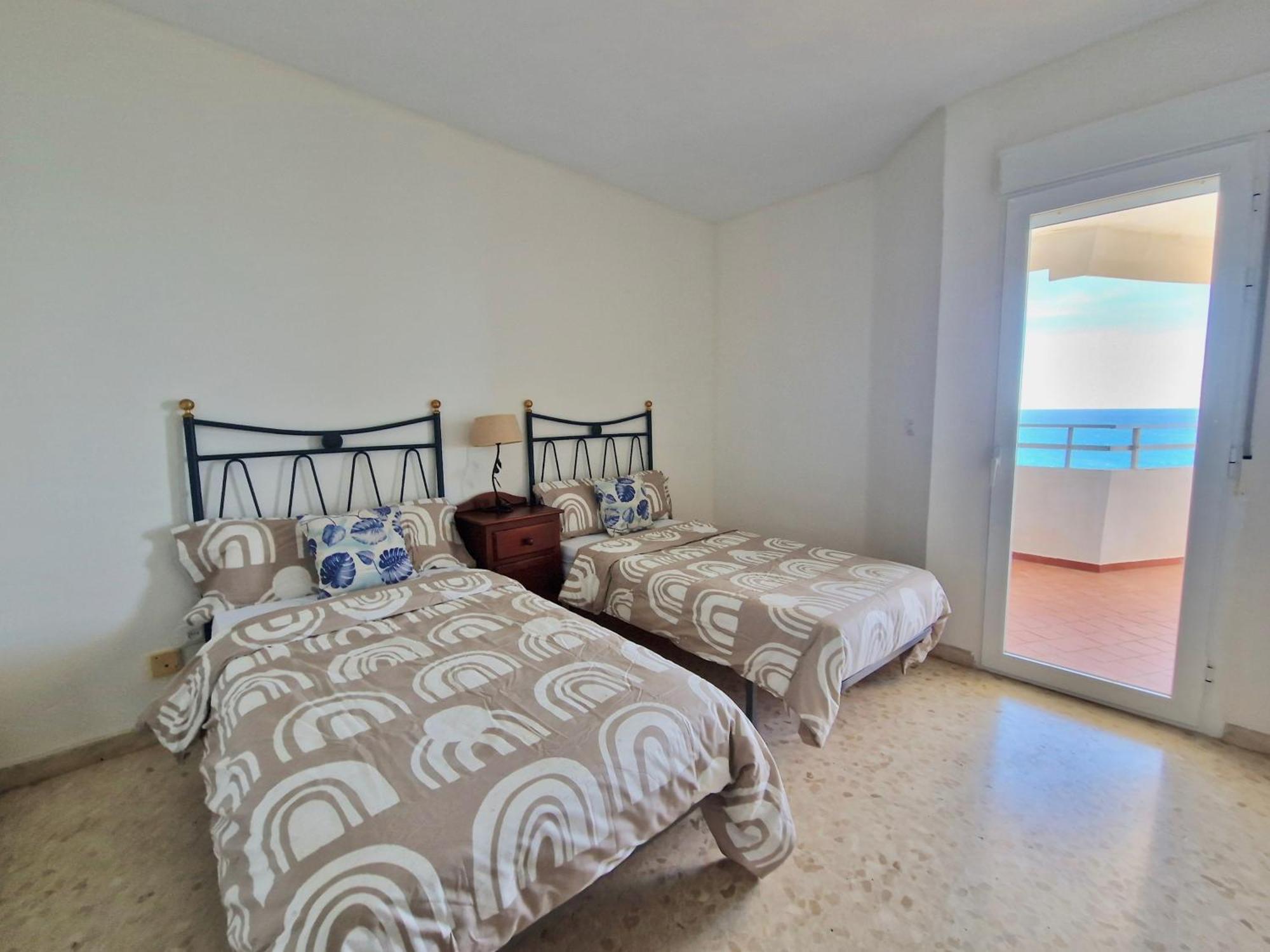 Sr Malagueta Beach Front Wonderful Sea View Malaga Bagian luar foto