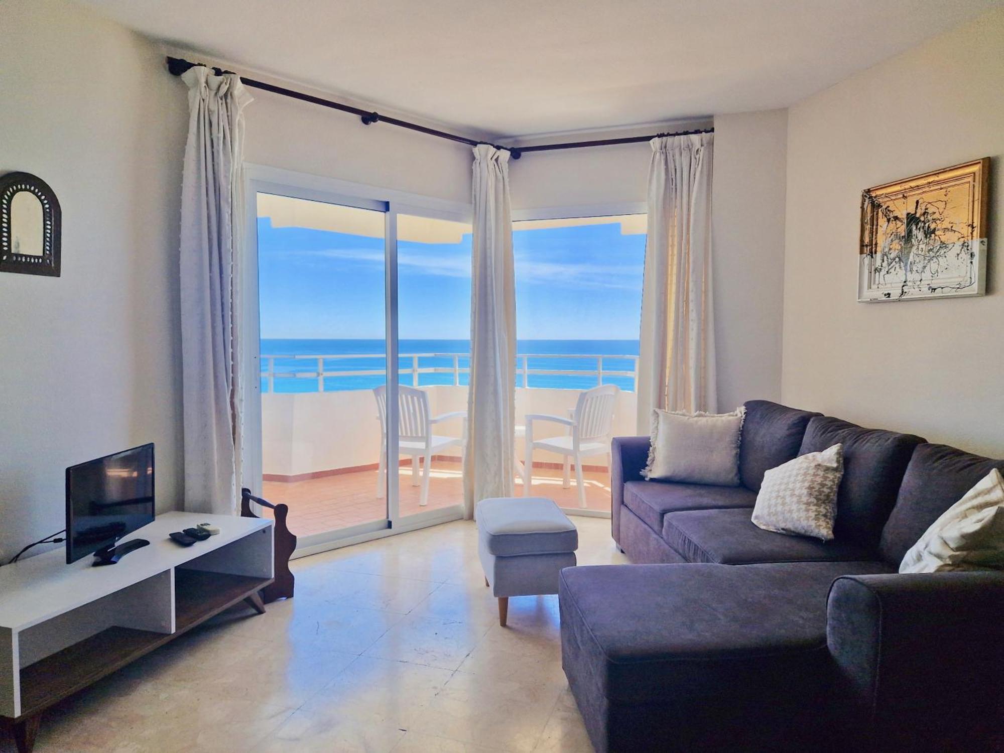 Sr Malagueta Beach Front Wonderful Sea View Malaga Bagian luar foto