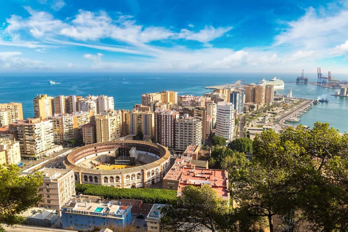 Sr Malagueta Beach Front Wonderful Sea View Malaga Bagian luar foto